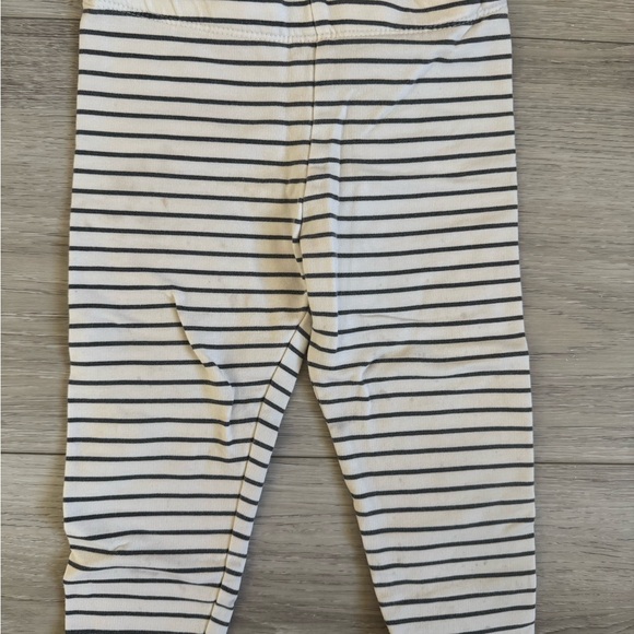 7 Neutral & Pink Legging Bundle - Stripes, Polka Dots & Floral - Picture 5 of 9